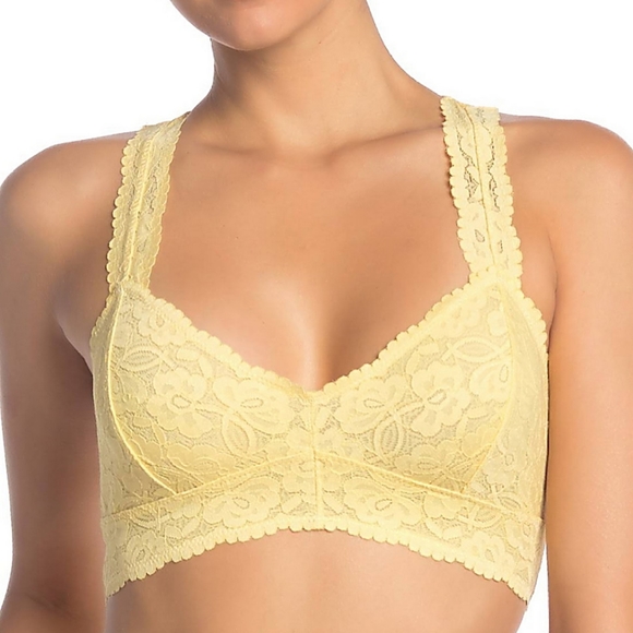 Free People Other - FREE PEOPLE Bralette Sunshine Yellow Small